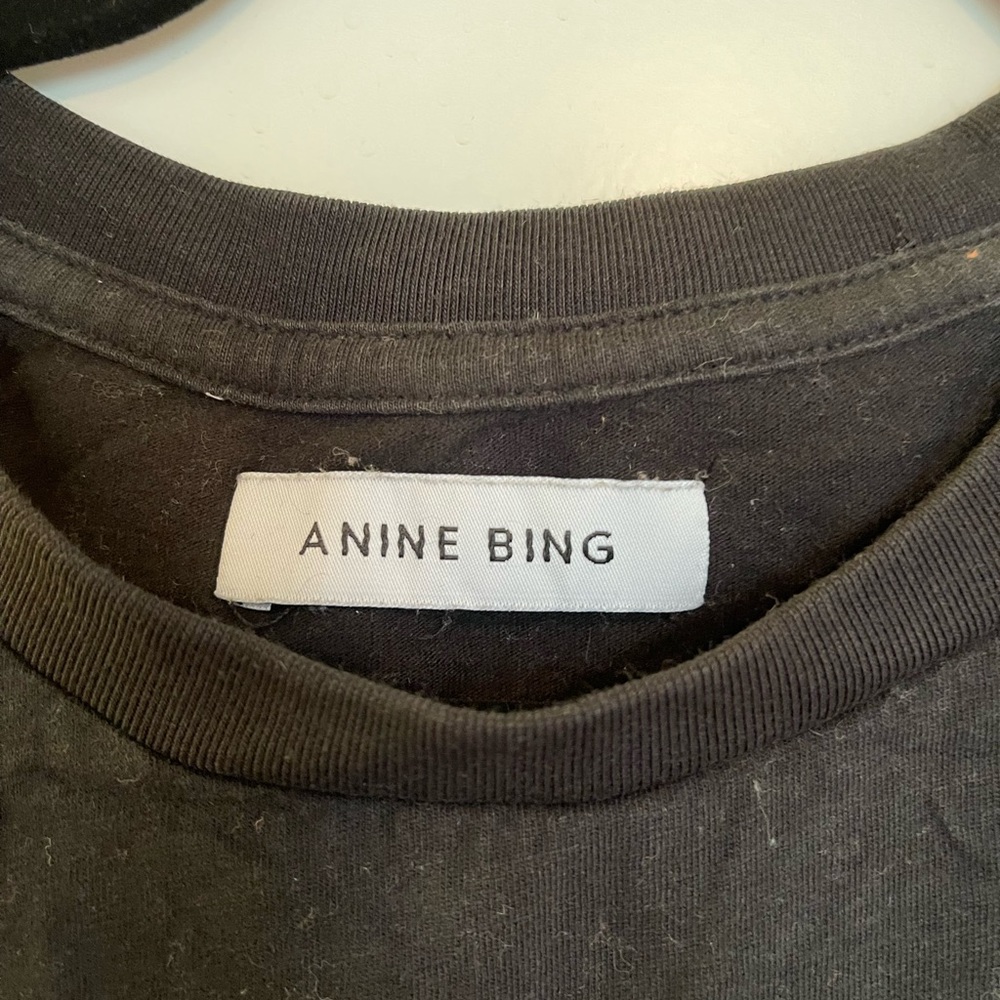 Anine Bing London cotton t shirt - Picture 3 of 3